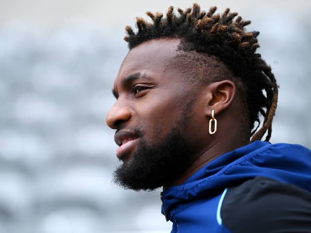 Former Newcastle United winger Allan Saint-Maximin
