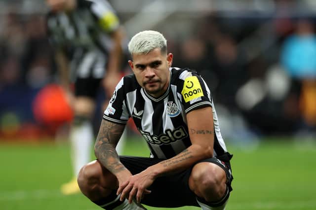 Newcastle United midfielder Bruno Guimaraes