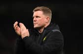 Newcastle United head coach Eddie Howe
