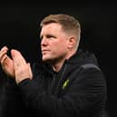 Newcastle United head coach Eddie Howe