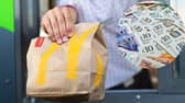 A McDonald's meal 'could cost more than £44' in the next five decades. (Photo: Adobe Stock)