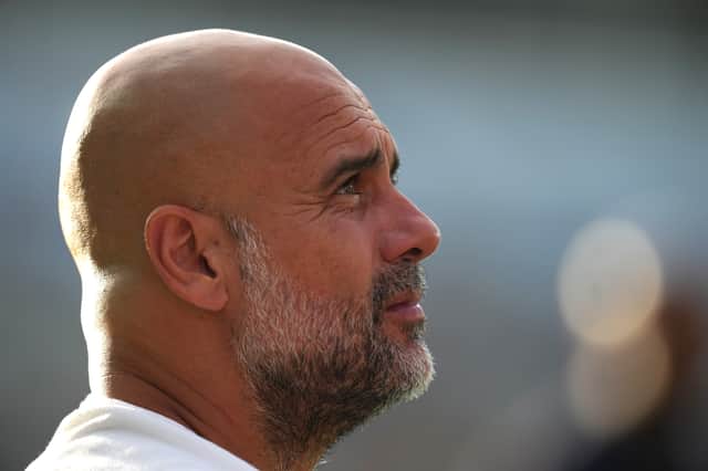Manchester City manager Pep Guardiola