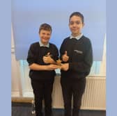 Toby and Denys of Monkseaton High School.