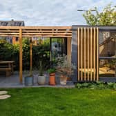 Meet the man who is vying for the Shed of the Year title after turning his old strawberry patch into a summer work cabin using recycled materials. 