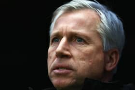 Former Newcastle United manager Alan Pardew
