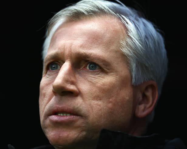 Former Newcastle United manager Alan Pardew