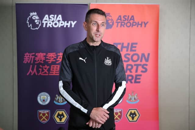 Ben Dawson spent a decade with Newcastle United. (Photo by Lintao Zhang/Getty Images for Premier League)