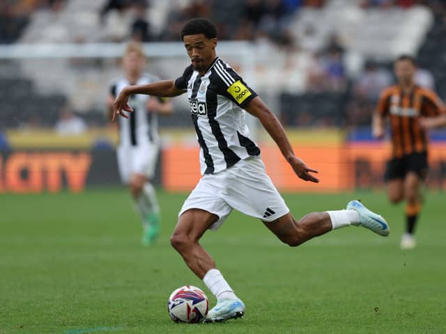 Newcastle United left-back Jamal Lewis. (Photo by Nigel Roddis/Getty Images)