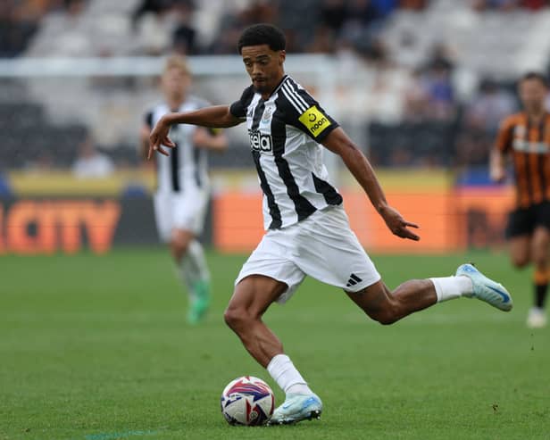 Newcastle United left-back Jamal Lewis. (Photo by Nigel Roddis/Getty Images)