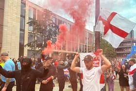Protesters gathered in Sunderland last week, which follows on from rioting in Hartlepool earlier this week after the Southport stabbing tragedy.