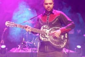 Andrew Lartey of The Straits UK, who died in a motorcycle crash in the Scottish Borders last weekend. His father and fellow band member Dez has paid tribute to him. August 2024. Taken from the band's website. 