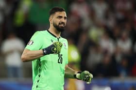 Valencia goalkeeper Giorgi Mamardashvili.