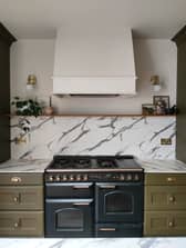 Louise Horton, 35, and her husband, Peter, 37, spent eight months transforming the kitchen in their house. 