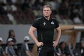 Newcastle United head coach Eddie Howe. (Photo by Masashi Hara/Getty Images)