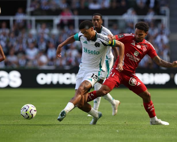 Newcastle United left-back Jamal Lewis. (Photo by Nigel Roddis/Getty Images)