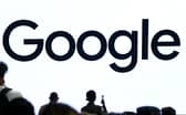 A Google logo is seen during the "Made by Google" event. Photo: Josh Edelson / AFP via Getty Images