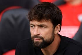 Southampton manager Russell Martin during the pre-season friendly between Southampton and Lazio at St Mary's Stadium on August 07, 2024 in Southampton, England. (Photo by Charlie Crowhurst/Getty Images)