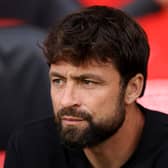 Southampton manager Russell Martin during the pre-season friendly between Southampton and Lazio at St Mary's Stadium on August 07, 2024 in Southampton, England. (Photo by Charlie Crowhurst/Getty Images)