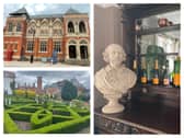 Culture meets comfort in the heart of Stratford-Upon-Avon at The Arden Hotel (bottom left and right) and The Royal Shakespeare Company Theatre (top left). Photos by Rochelle Barrand.