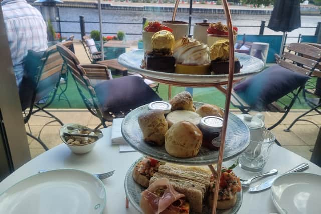 Afternoon tea at Gino D'Acampo, Newcastle.