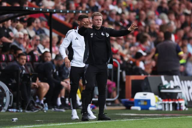 Newcastle United boss Eddie Howe. (Photo by Eddie Keogh/Getty Images)