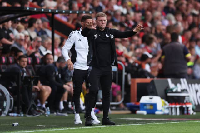 Newcastle United boss Eddie Howe. (Photo by Eddie Keogh/Getty Images)