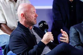 Newcastle United legend Alan Shearer. (Photo by John Phillips/Getty Images for Prime Video)