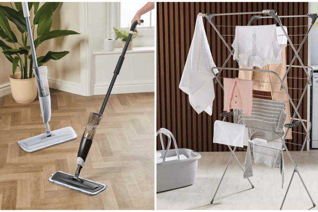Cleaning and laundry event on Aldi Specialbuys this week