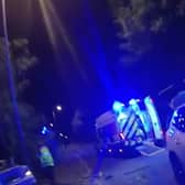 Heartstopping footage shows a drunk BMW driver speeding away from a pub - moments before he killed his teenage friend in a horror crash.