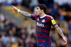 Newcastle United midfielder Sandro Tonali