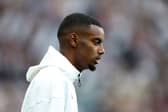 Newcastle United striker Alexander Isak
