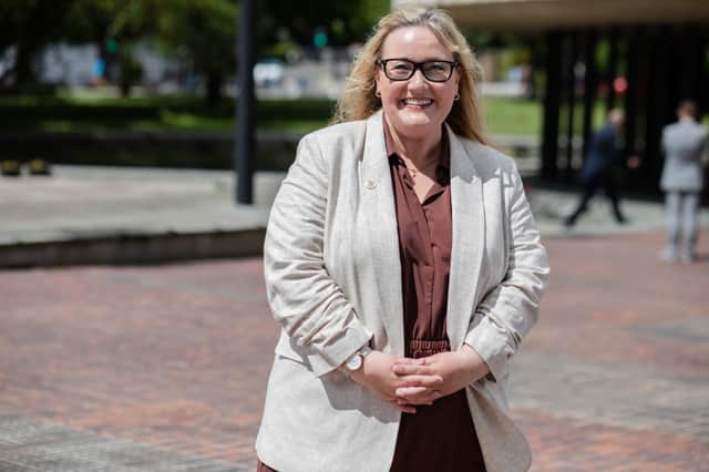 Karen Kilgour, the leader of Newcastle City Council