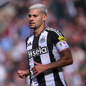 Newcastle United midfielder Bruno Guimaraes