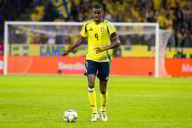 Newcastle United and Sweden striker Alexander Isak. (Photo by Michael Campanella/Getty Images)