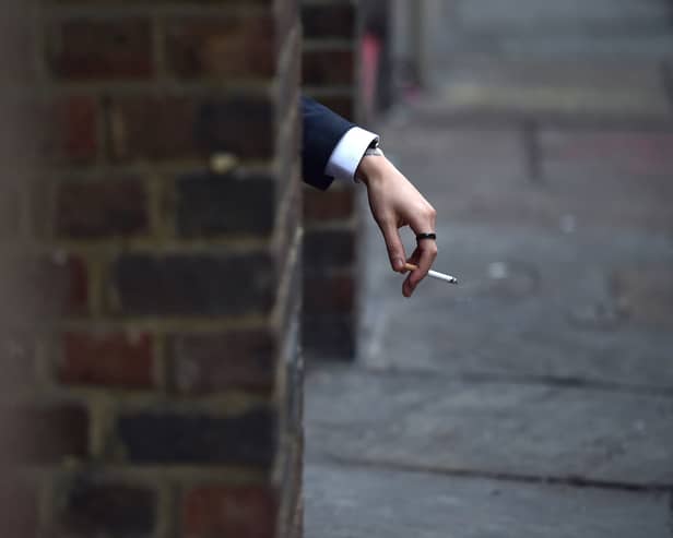 The areas in the UK with the highest percentage of smokers have been revealed. 