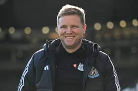 Newcastle United head coach Eddie Howe