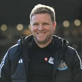 Newcastle United head coach Eddie Howe