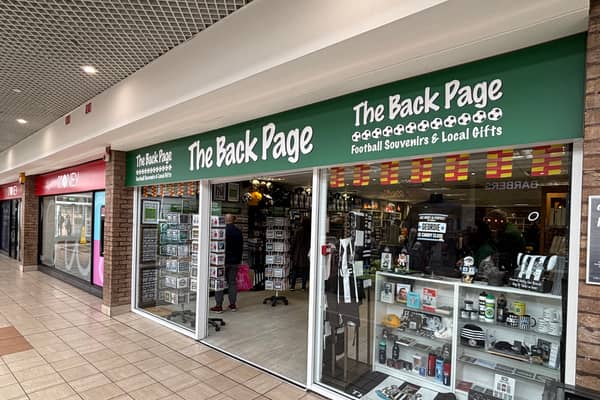 The new Back Page store in Manor Walks.