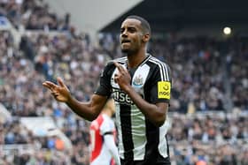 Newcastle United fans can buy Alexander Isak’s match-worn shirt from the Premier League game against Arsenal. 
