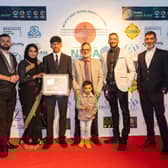Namaste staff at the North East Bangladeshi Awards. 