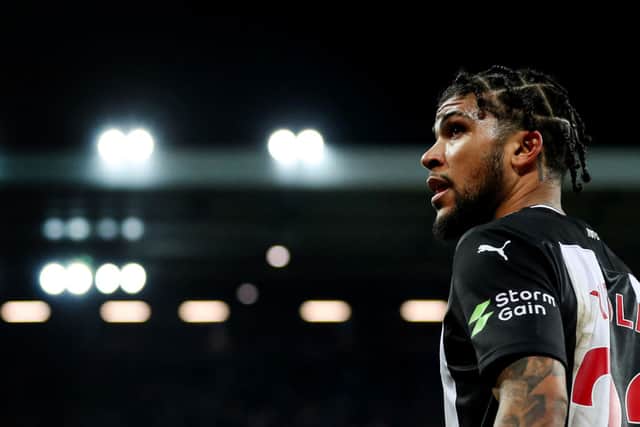 DeAndre Yedlin of Newcastle United during the Premier League match between Aston Villa and Newcastle United at Villa Park on November 25, 2019 in Birmingham, United Kingdom. (Photo by Catherine Ivill/Getty Images)