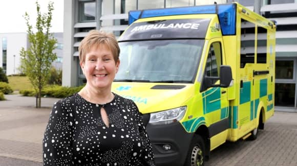 North East Ambulance Service (NEAS) chief executive, Helen Ray