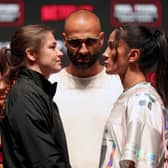 The rematch of Katie Taylor vs Amanda Serrano is on the undercard for the Paul vs Tyson fight. Photo:  Brett Carlsen/Getty Images for Netflix 2024