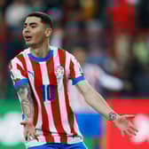 Newcastle United winger Miguel Almiron in action for Paraguay.  (Photo by Gaston Brito Miserocchi/Getty Images)