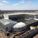 St James' Park, the home of Newcastle United