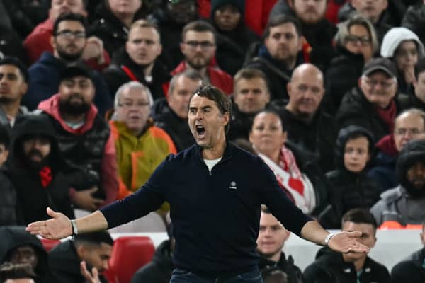 West Ham United boss Julen Lopetegui faces an uncertain future at the London Stadium.