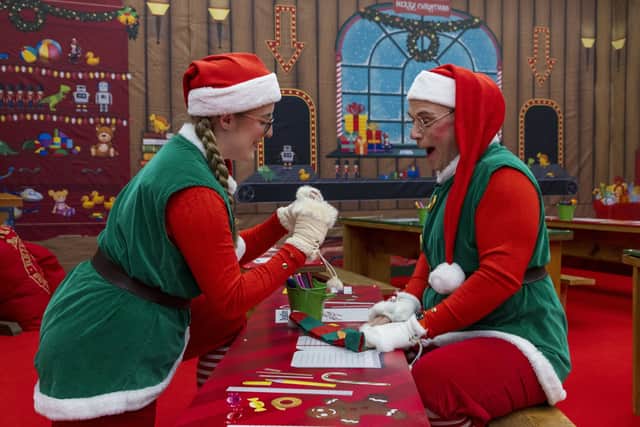 Children can get fully immersed in Santa's Elf Academy at the Metrocentre.