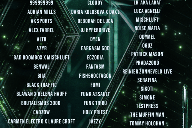 The full line-up so far