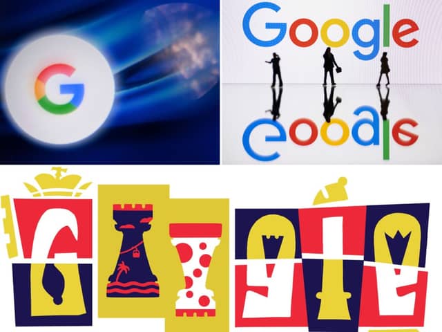 Google Doodle for Monday November 25 is 'Celebrating Chess'. Photo: Google/ Getty Images