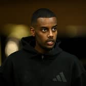 Newcastle United striker Alexander Isak